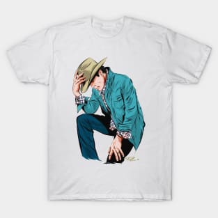 Clay Walker - An illustration by Paul Cemmick T-Shirt